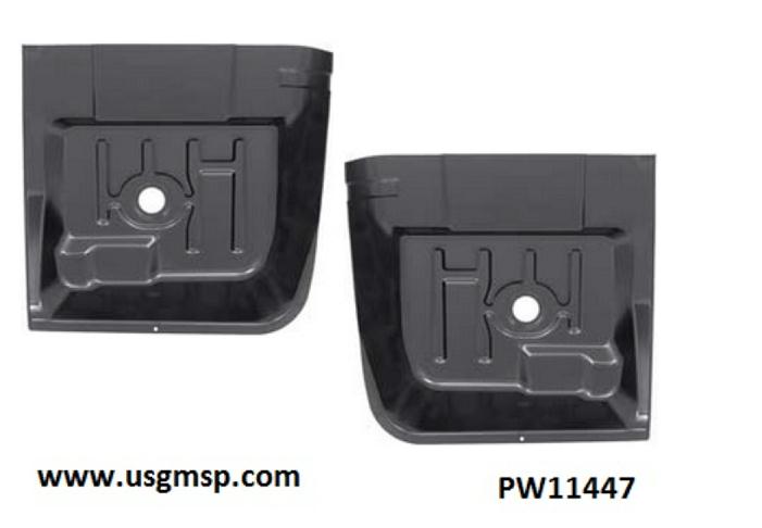 Floor Pan: Rear 70-74 F.. EACH LH or RH